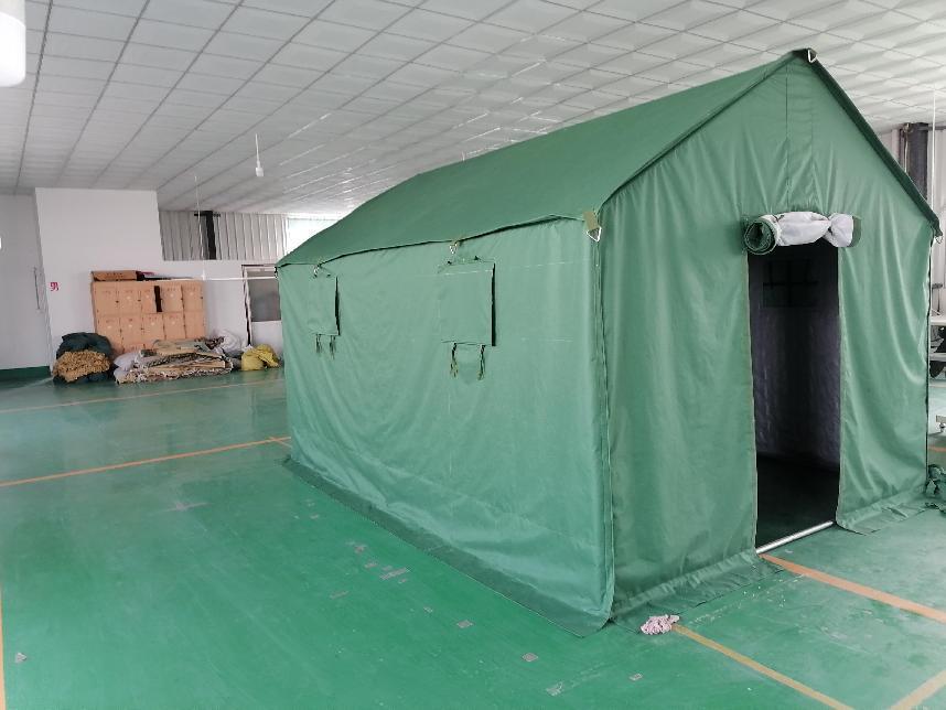 军绿棉帐篷1
