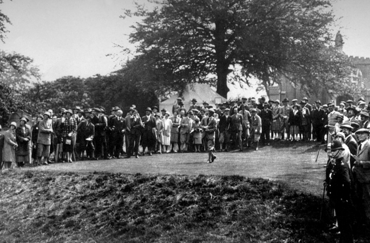 WW_the inaugural shot being taken of the Ryder Cup on 4th June 1926 at Wentworth