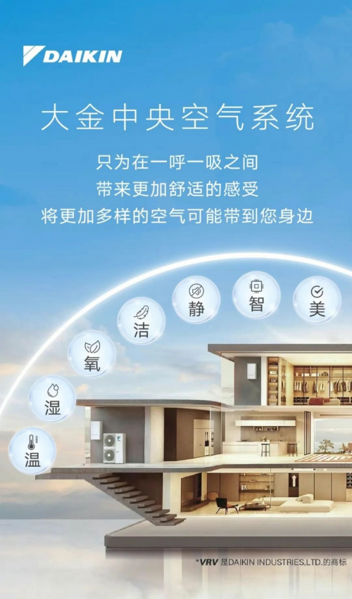 “爱你老己”从空气开始:大金中央空气系统的居家攻略