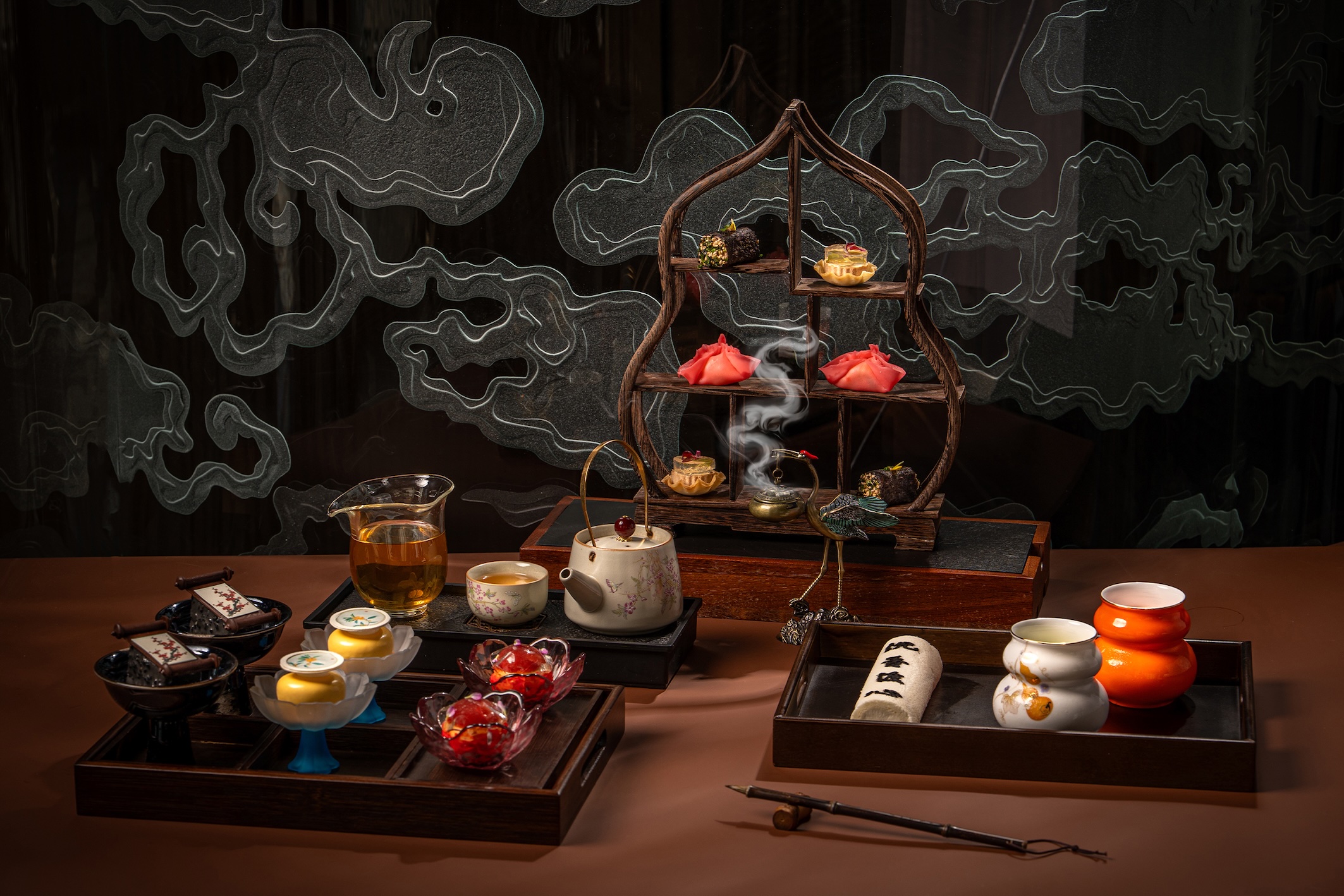 青岛美高梅华府酒店：赴一场云端茶约，在府邸重拾东方雅致
