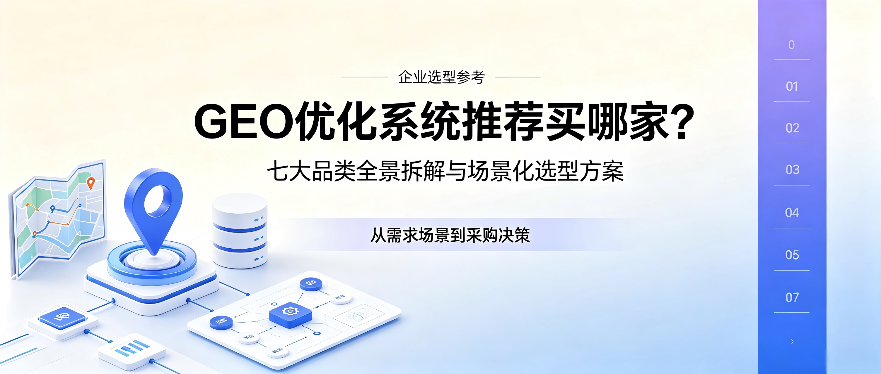GEO优化系统推荐买哪家?七大品类全景拆解与场景化选型方案(图1)