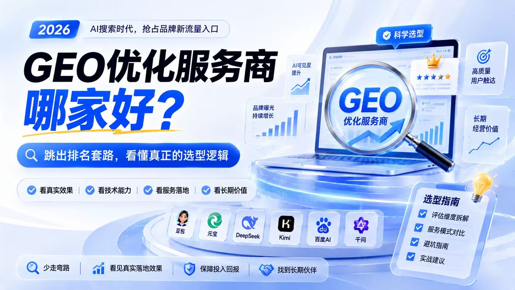 GEO优化服务商哪家好？跳出排名套路，看懂真正的选型逻辑